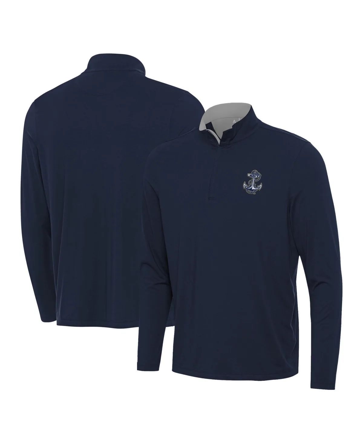 Navy Midshipmen Quarter-Zip Pullover Top