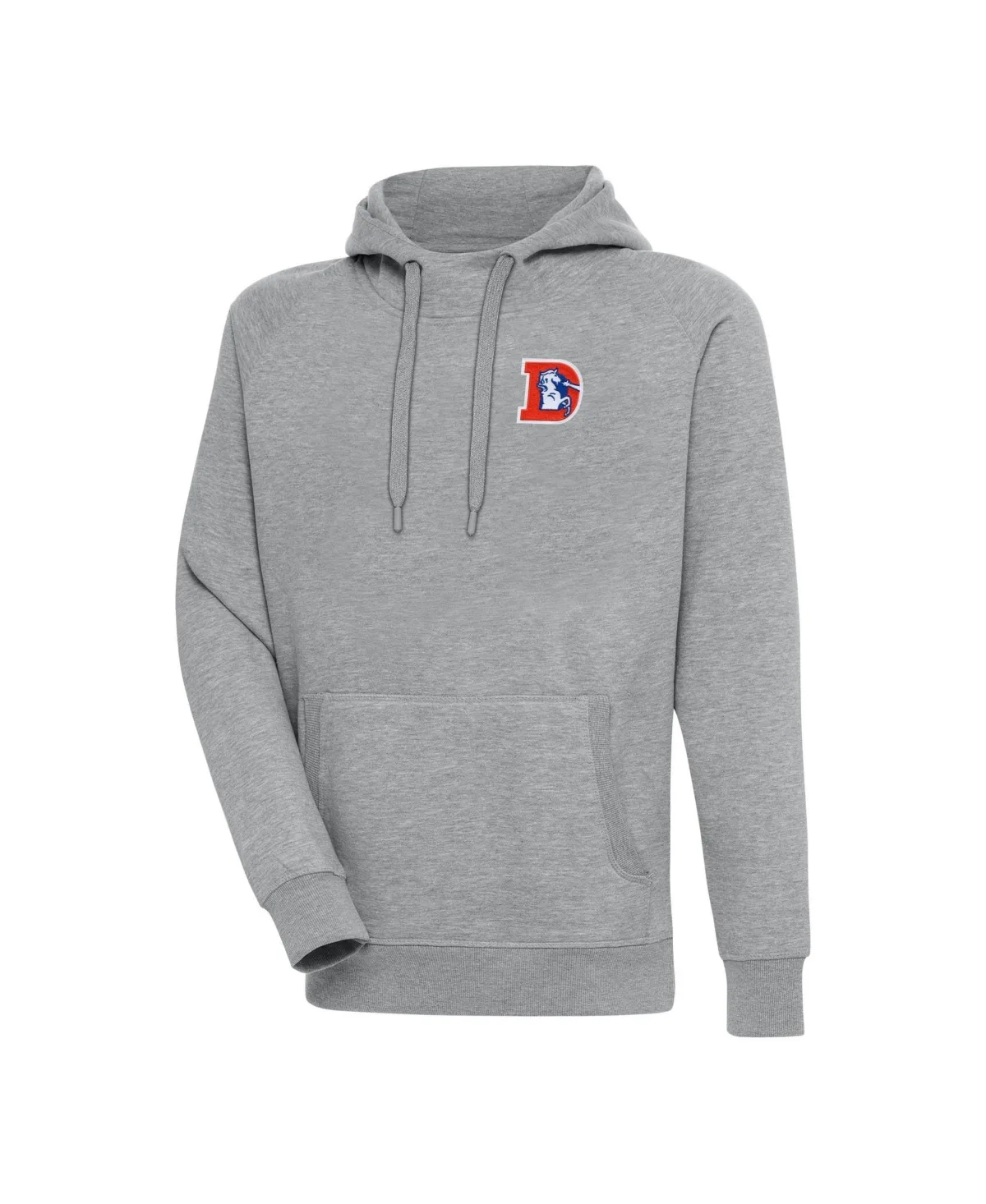 Denver Broncos Throwback Logo Victory Pullover Hoodie