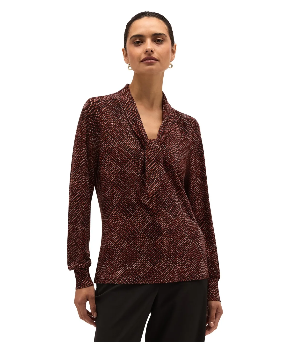 Tarini Tie Neck Top by Hobbs