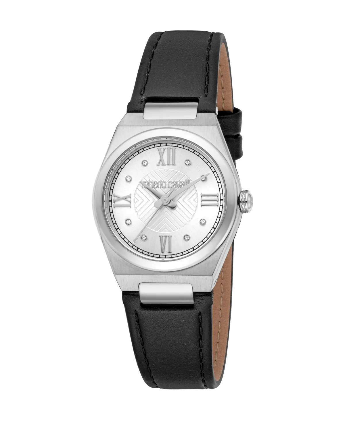 Quartz Leather Strap Watch, 30mm by Roberto Cavalli