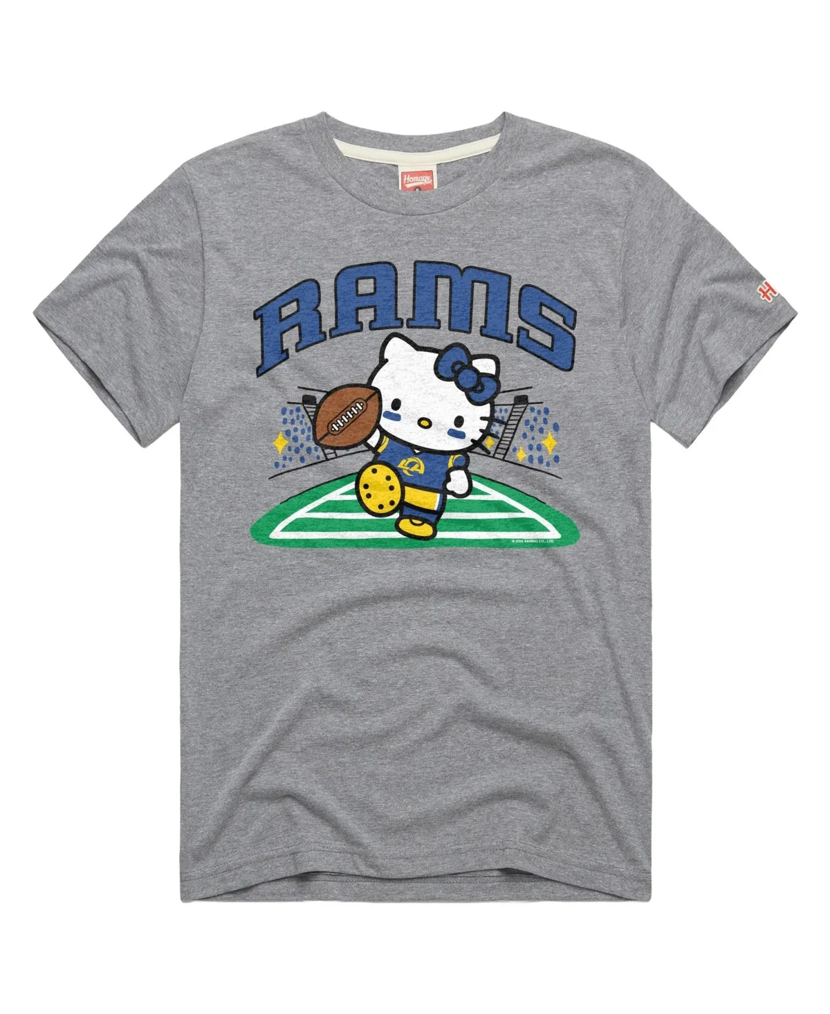 Los Angeles Rams x Hello Kitty Triblend T-Shirt