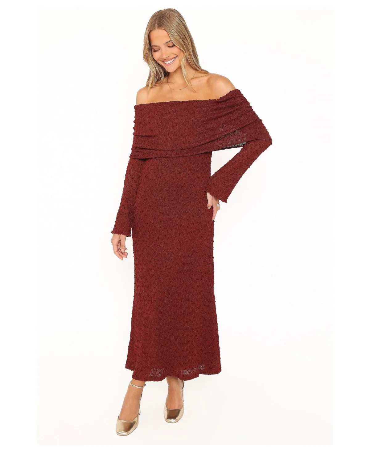 Wilma Off Shoulder Dress