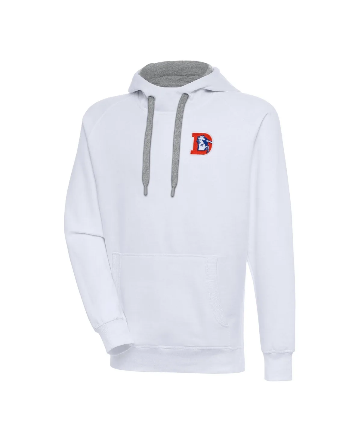 Denver Broncos Throwback Logo Victory Pullover Hoodie