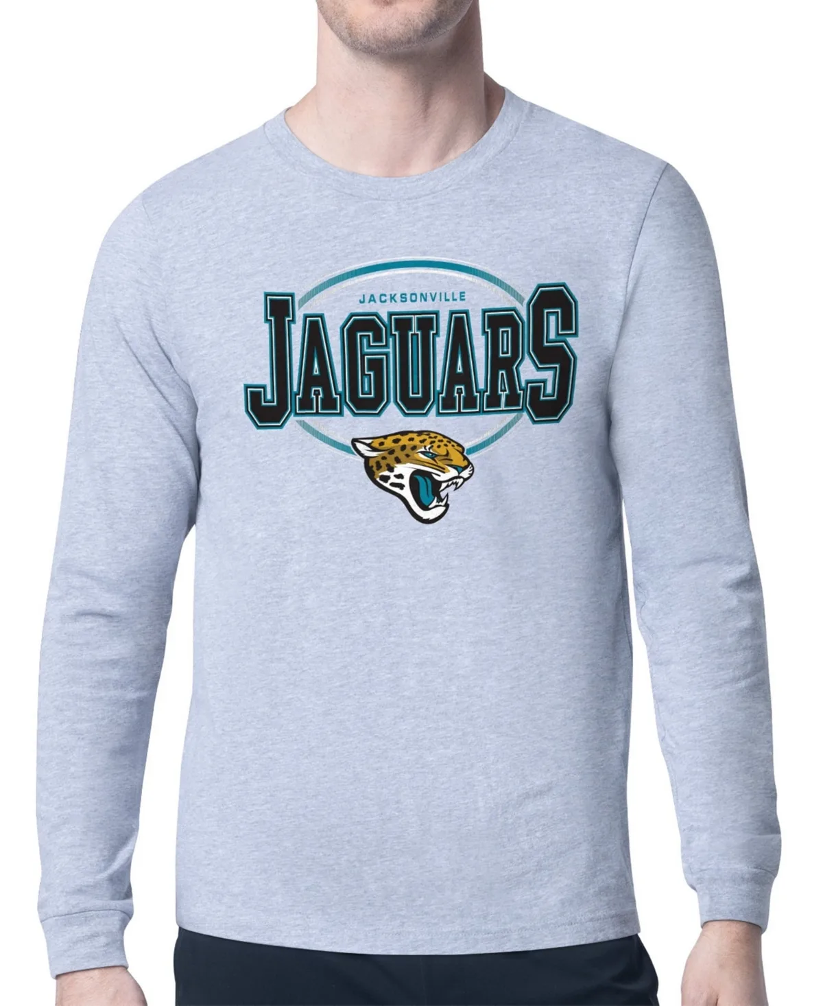 Jacksonville Jaguars Team Track Graphic Long-Sleeve T-Shirt