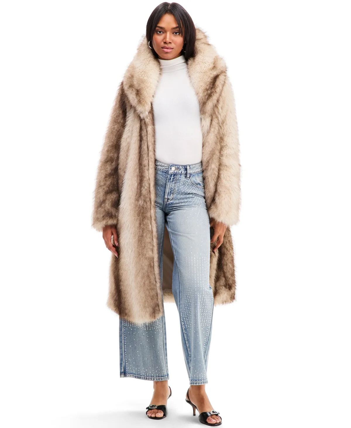 Oversized Faux Fur Coat