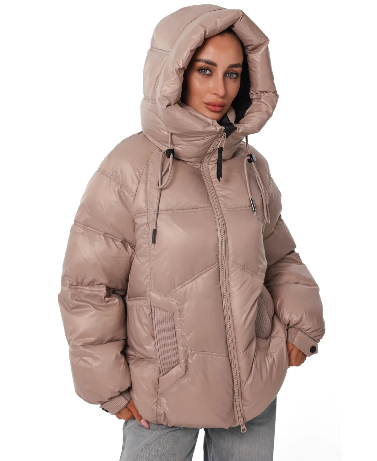 Quinn Hooded Water-Resistant Puffer Jacket