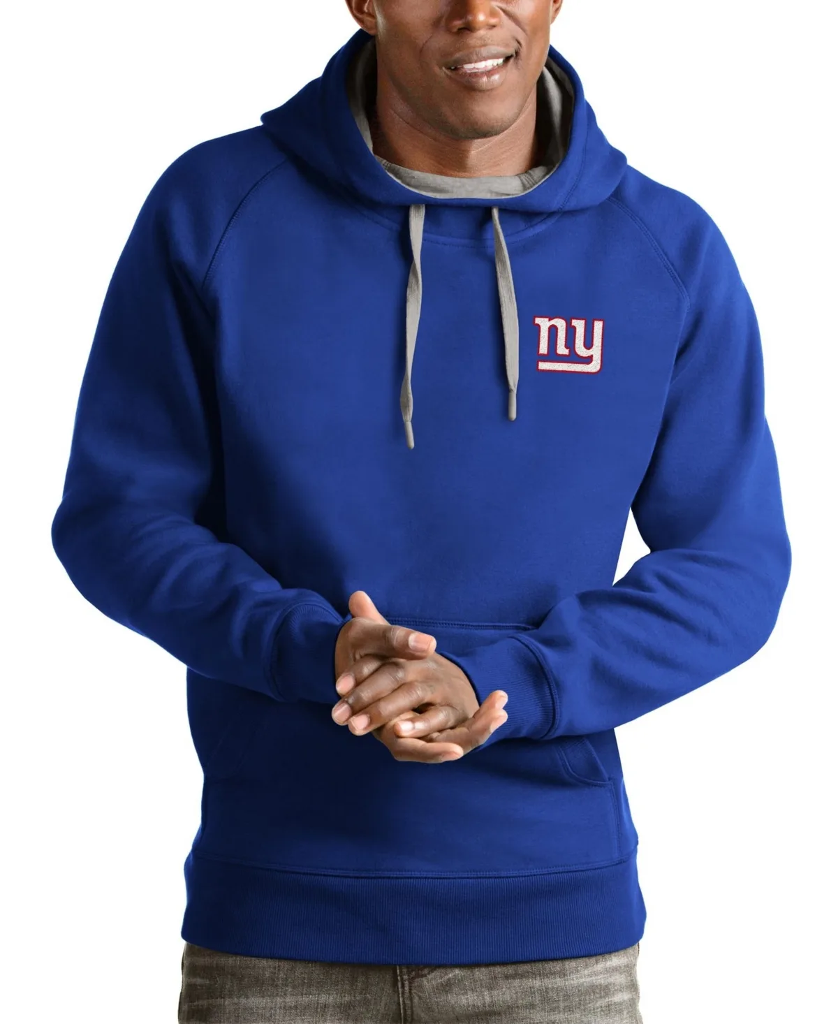 New York Giants Logo Victory Pullover Hoodie