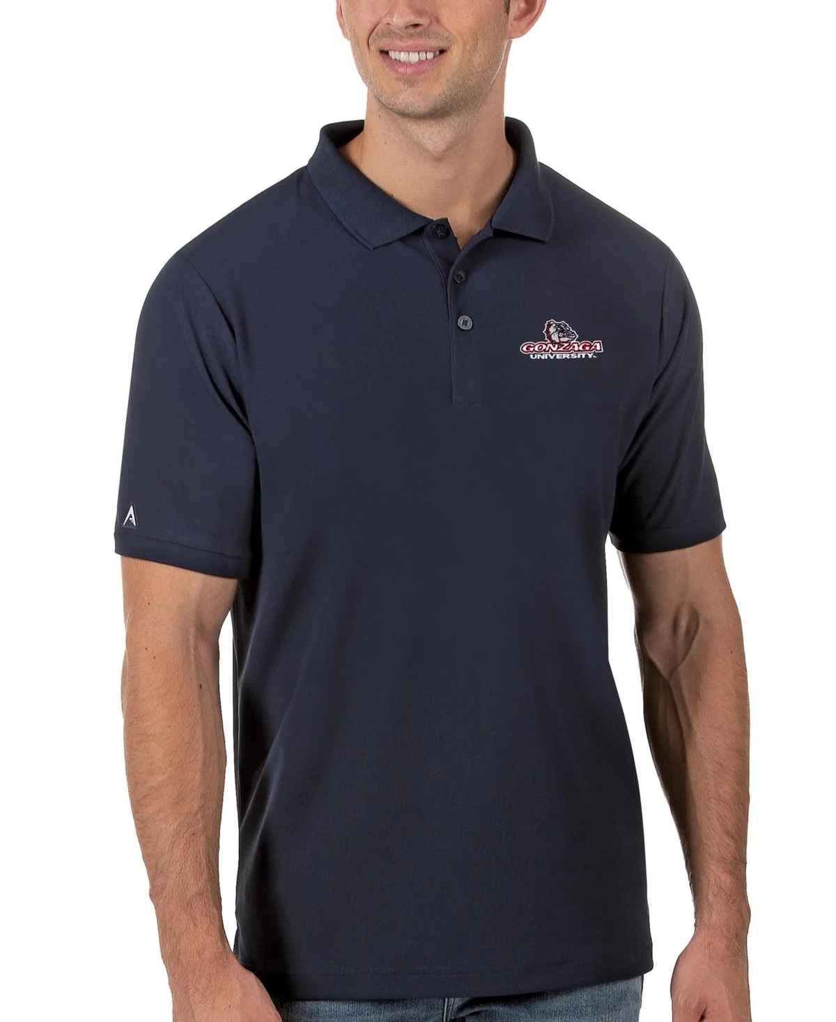 Gonzaga Bulldogs Legacy Pique Polo Shirt