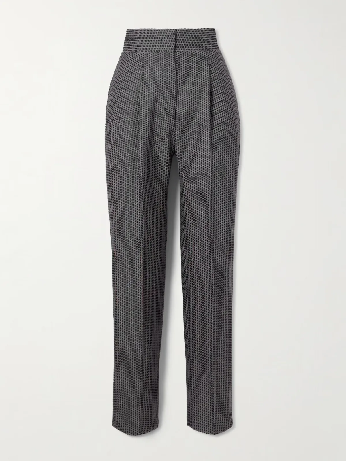 - The Other Wool And Silk-blend Jacquard Tapered Pants -