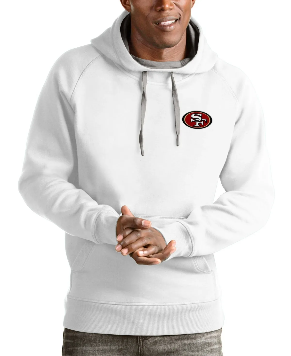 San Francisco 49ers Logo Victory Pullover Hoodie