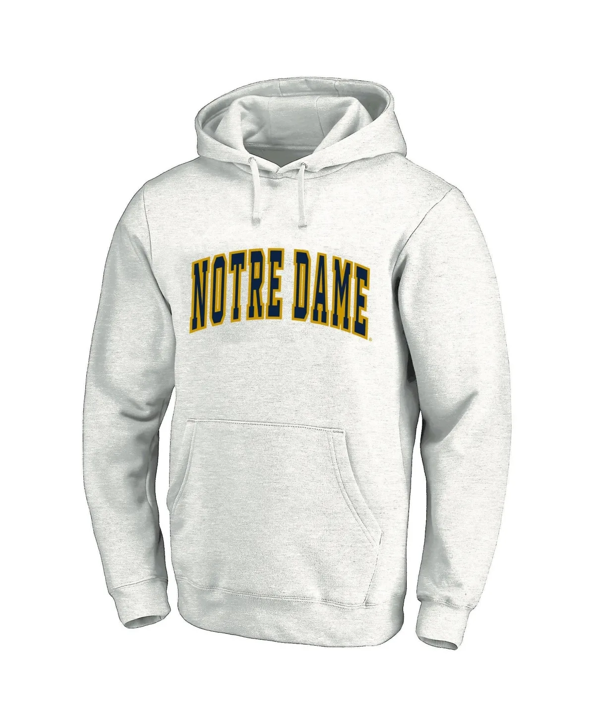 Notre Dame Fighting Irish Arch Over Tackle Twill Big Tall Hoodie