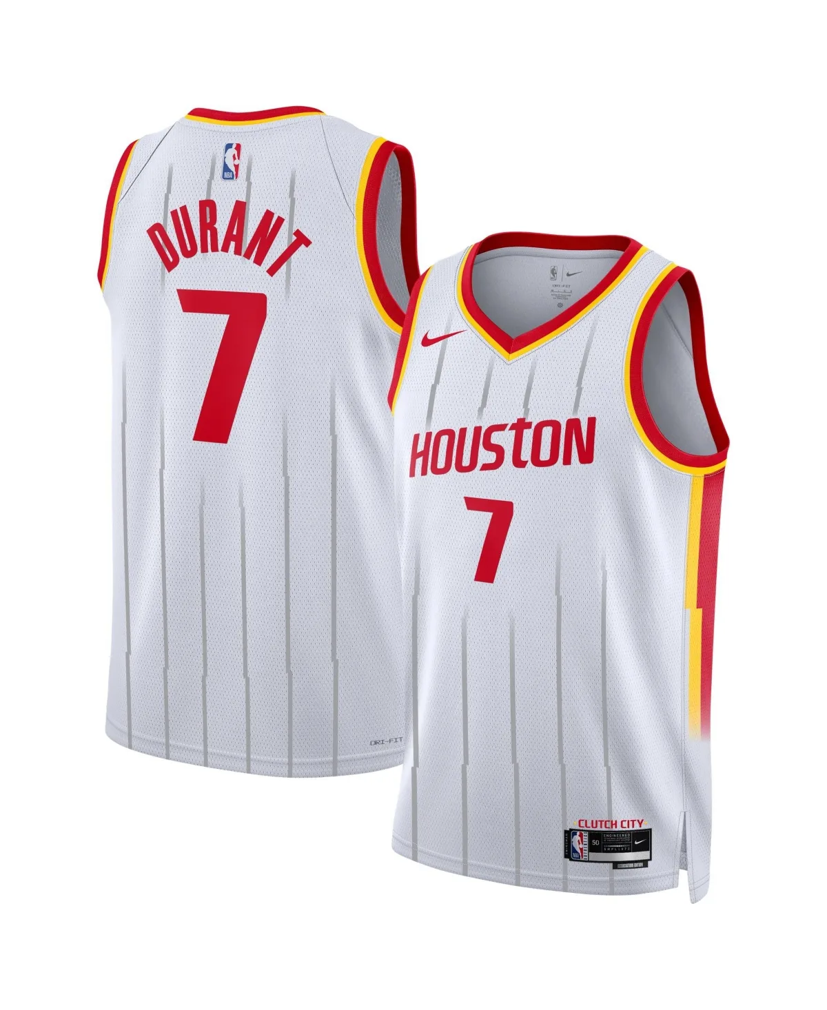 Kevin Durant Houston Rockets Swingman Association Edition Jersey