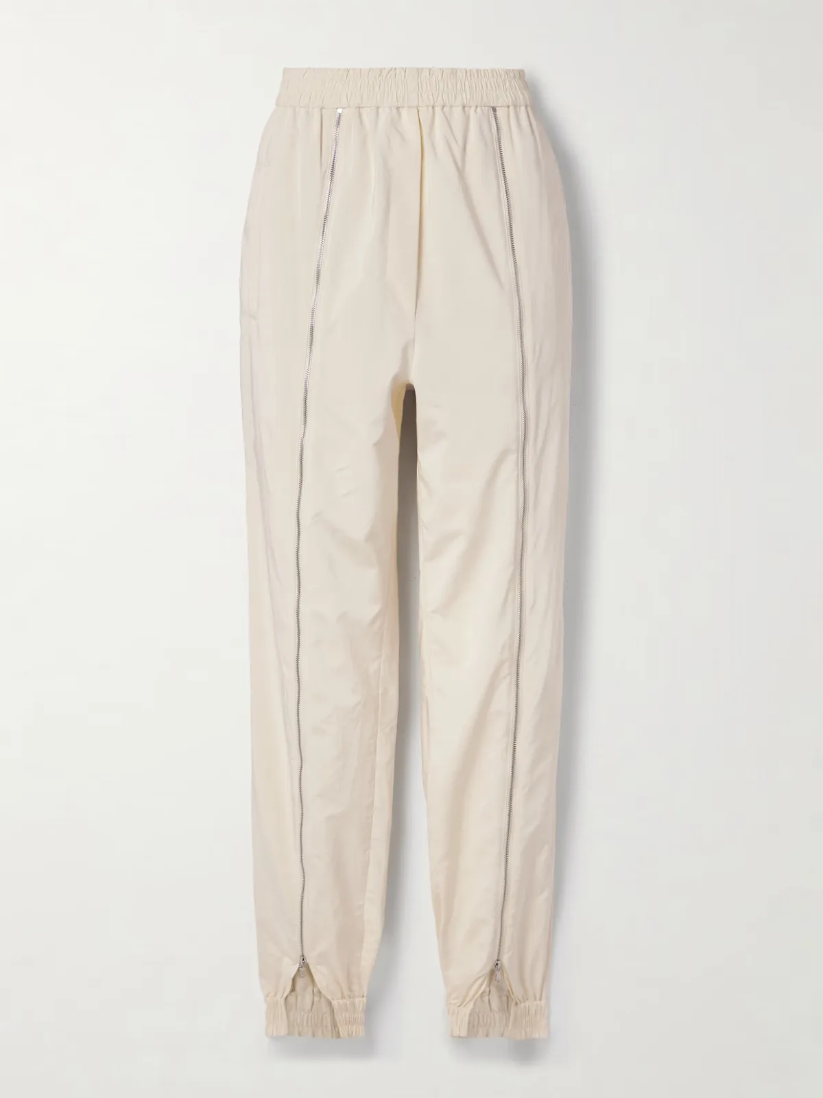 - Zip-detailed Shell Track Pants -