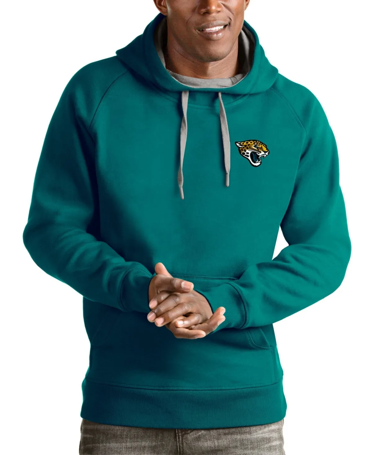 Jacksonville Jaguars Logo Victory Pullover Hoodie
