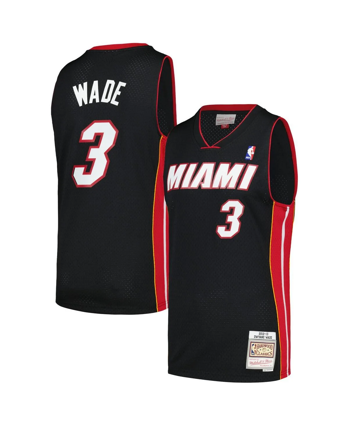 Dwyane Wade Miami Heat 2012/13 Hardwood Classics Swingman Jersey
