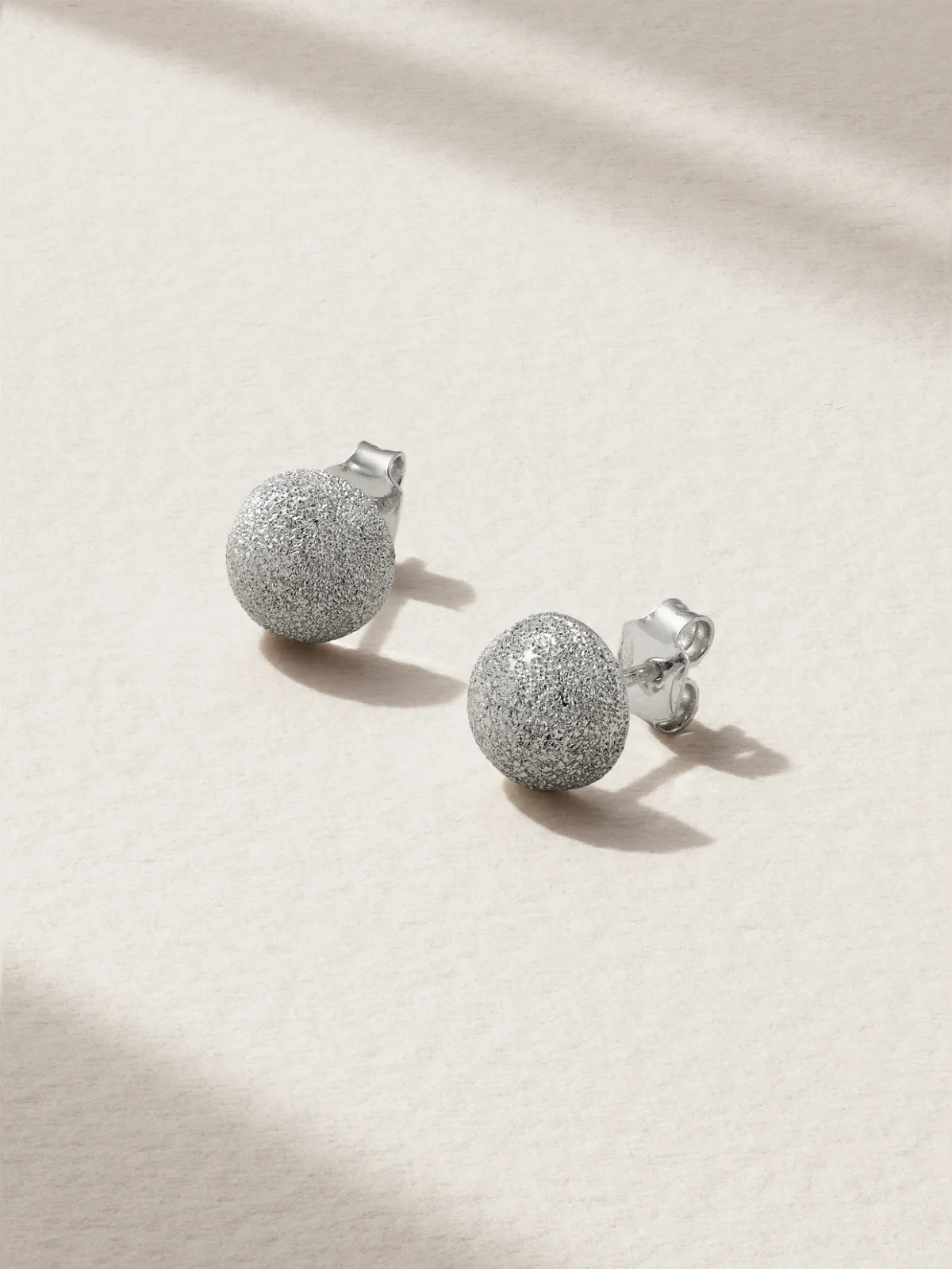 - 18-karat White Gold Earrings -