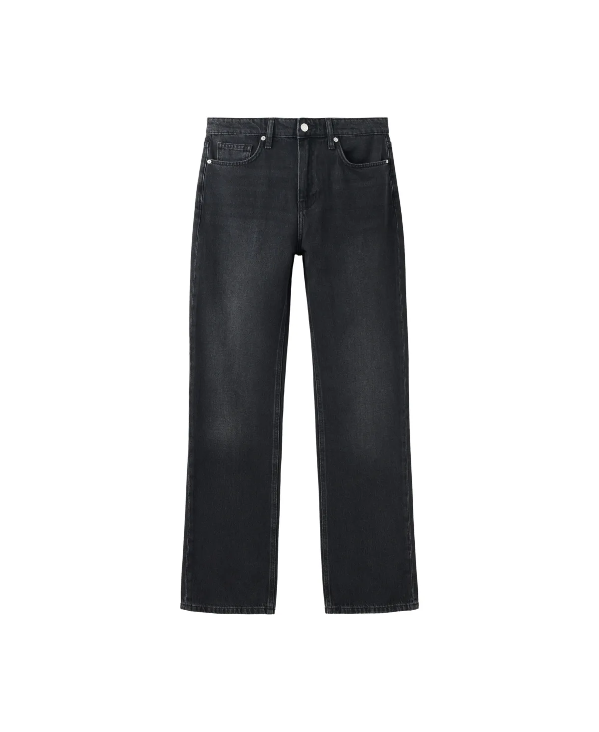 Matilda High-Rise Straight-Leg Jeans by Mango