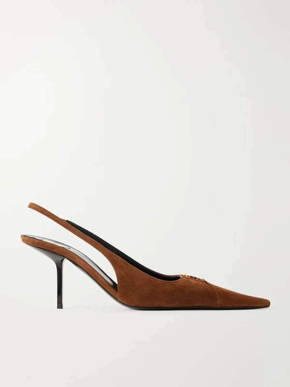 - Babylone Suede Slingback Pumps -