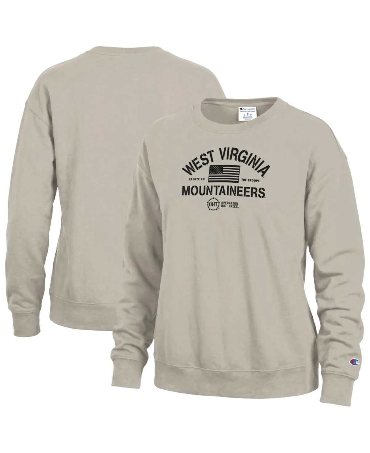 West Virginia Mountaineers Operation Hat Trick Power Blend Sweatshirt