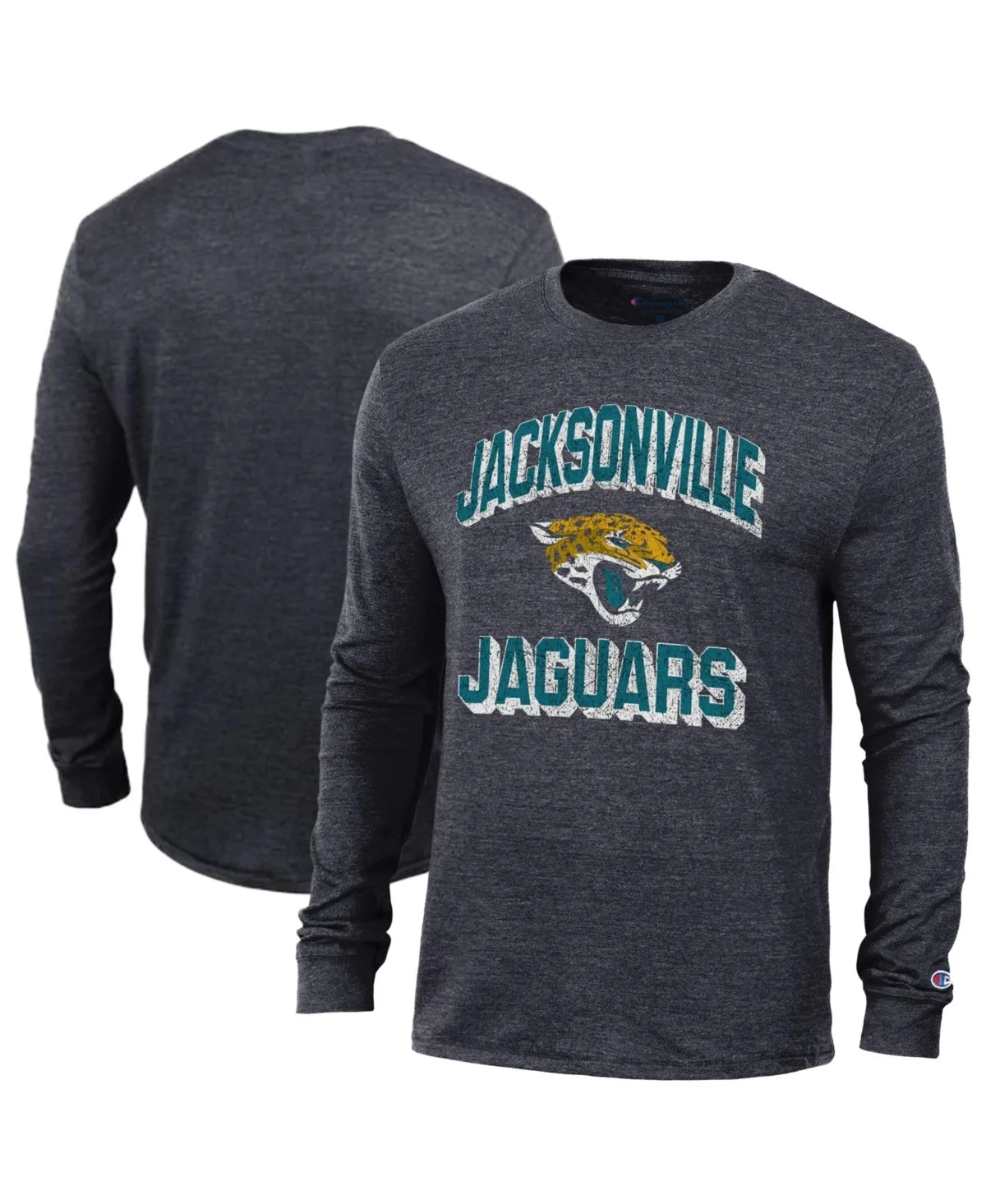 Jacksonville Jaguars Ultimate Tri-Blend Long-Sleeve T-Shirt