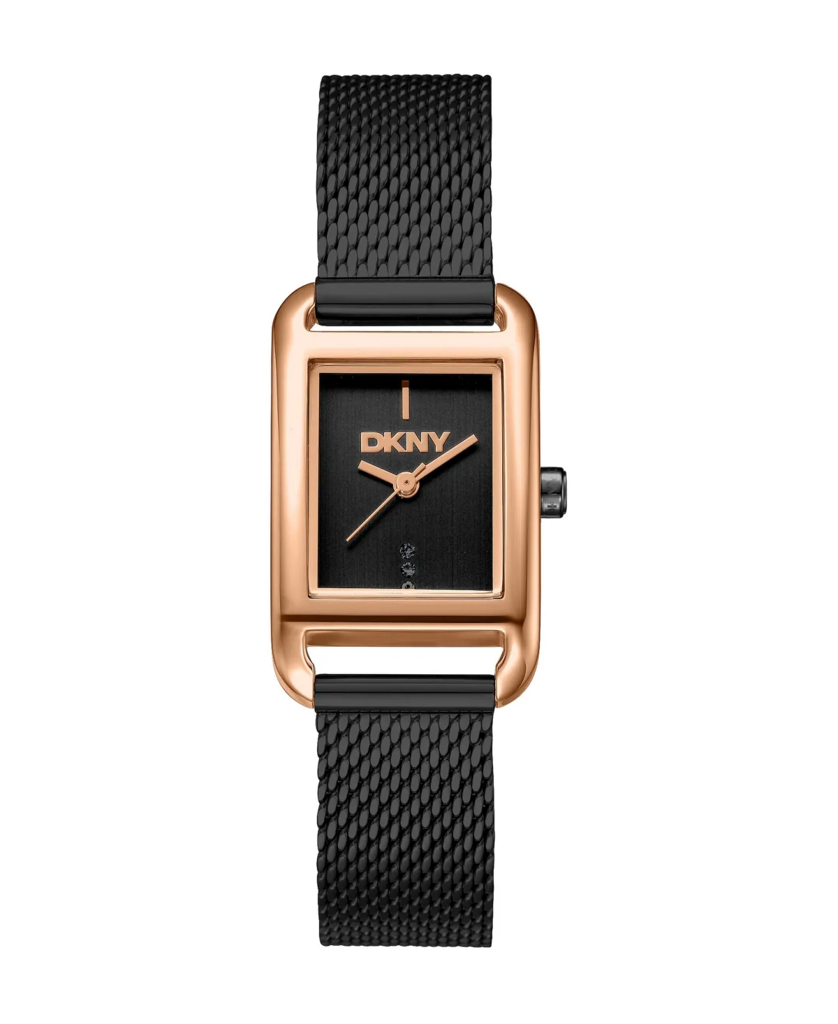 Quartz Water Resistant Two-Tone Stainless Steel Bracelet Watch, 21mm by DKNY