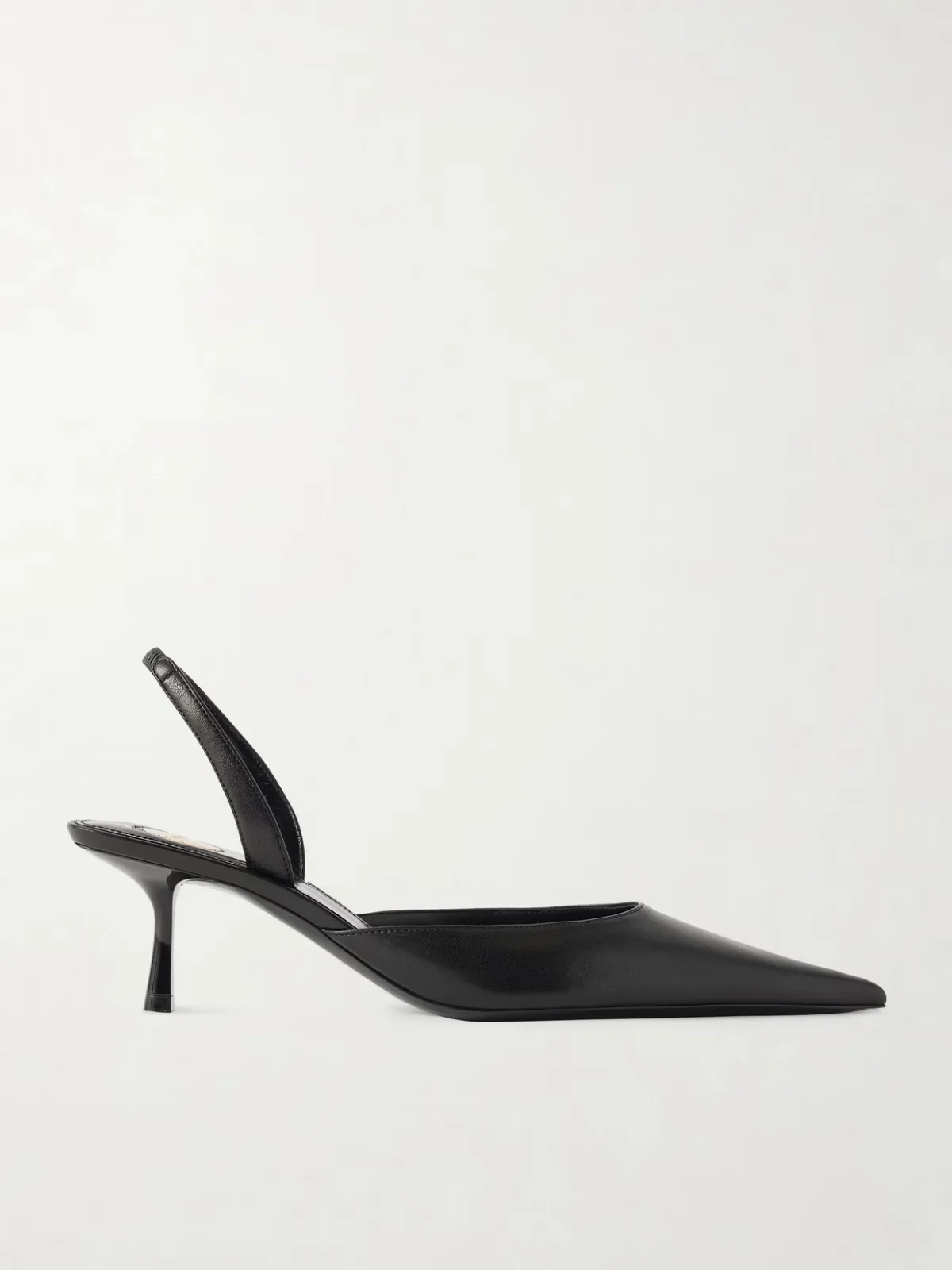 - Misty Leather Slingback Pumps -