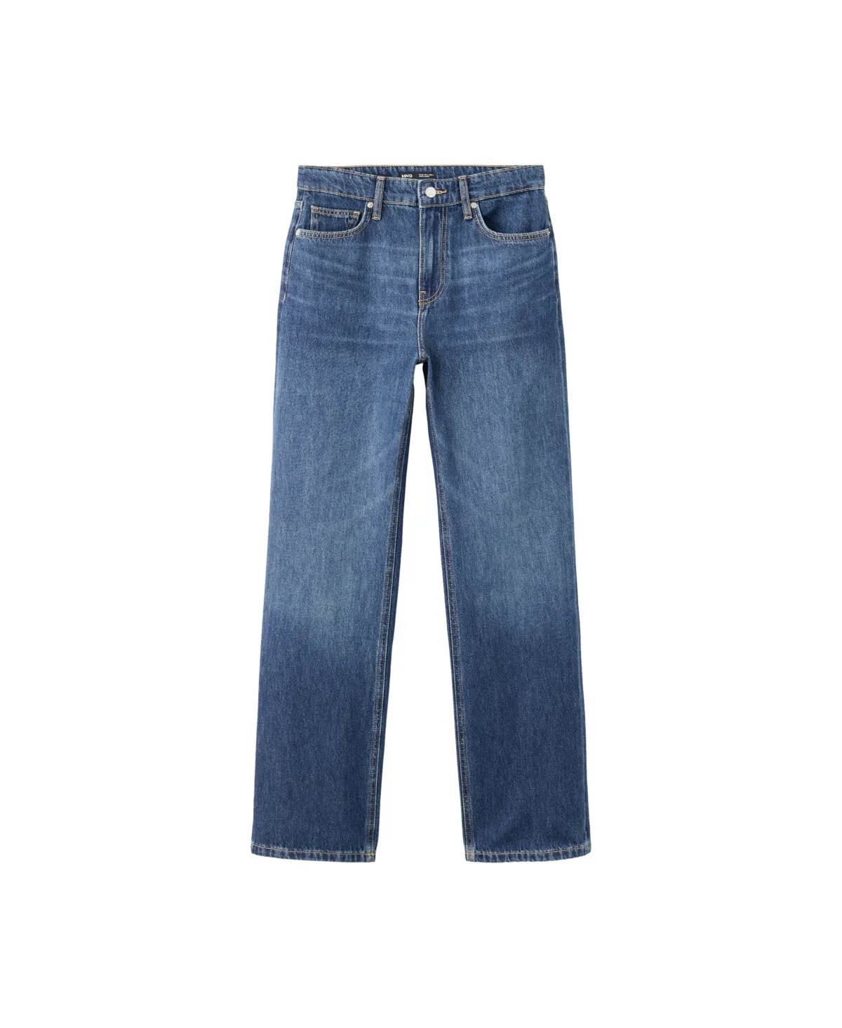 Matilda High-Rise Straight-Leg Jeans