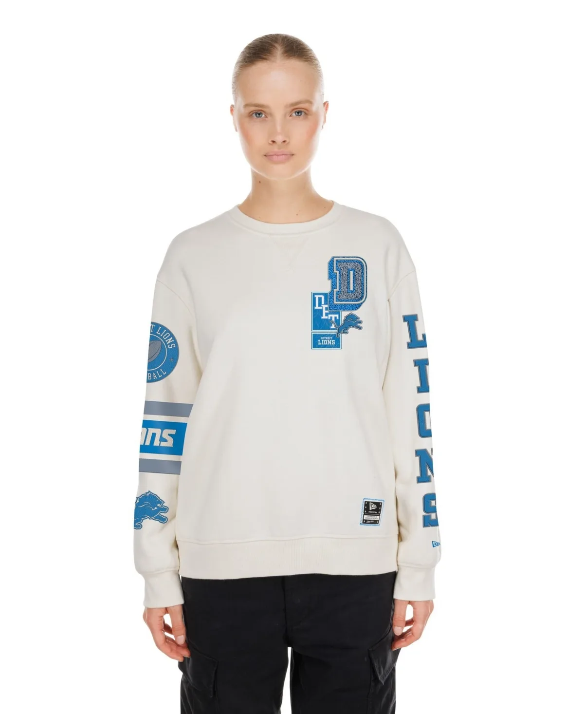 Detroit Lions Academic Crewneck Sweatshirt