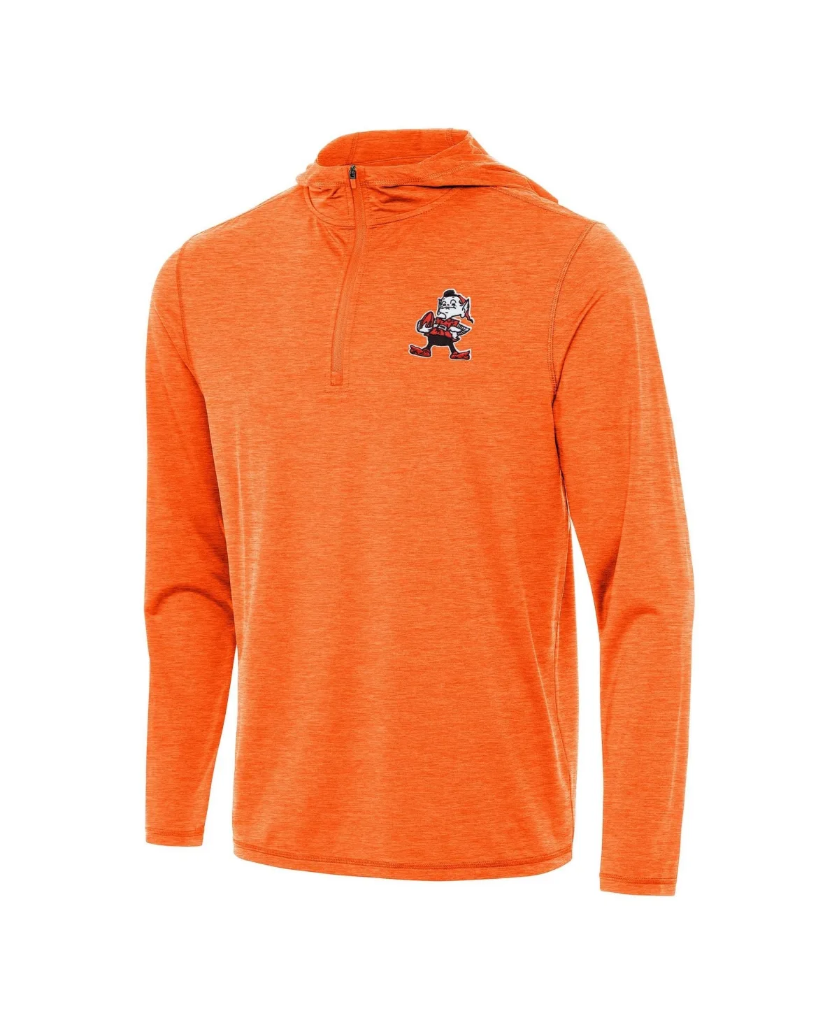 Cleveland Browns Brownie Logo Tidy Quarter-Zip Pullover Hoodie
