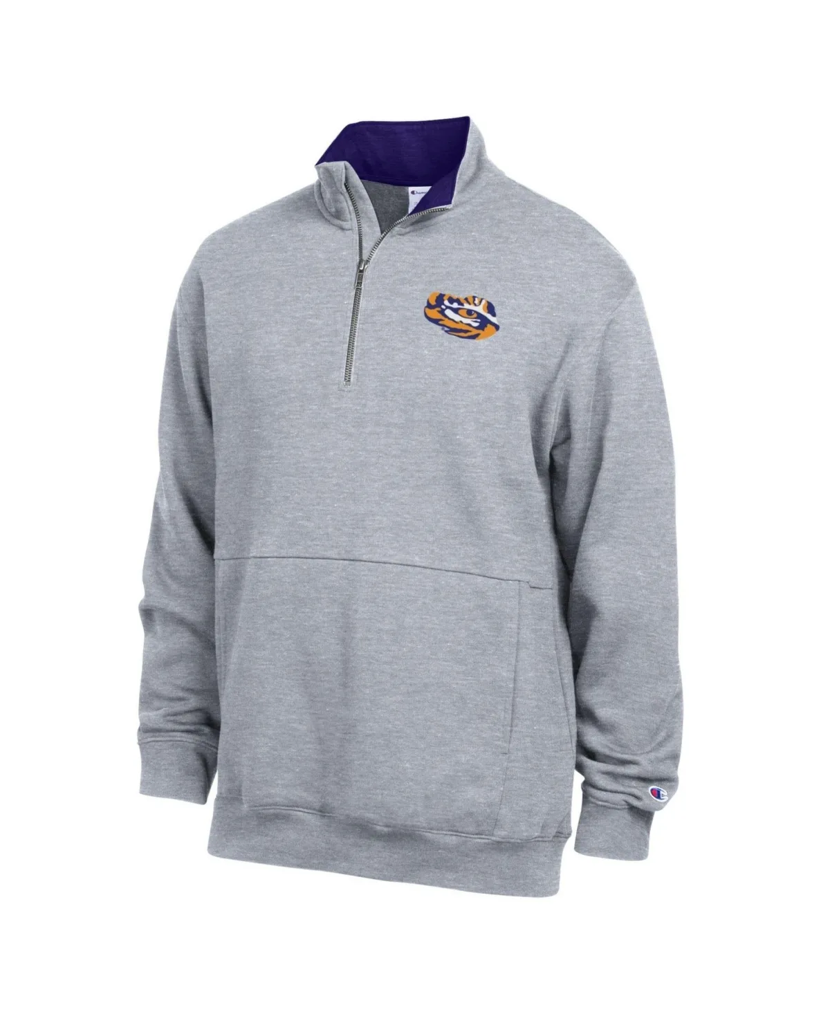 LSU Tigers Fleece Quarter-Zip Pullover
