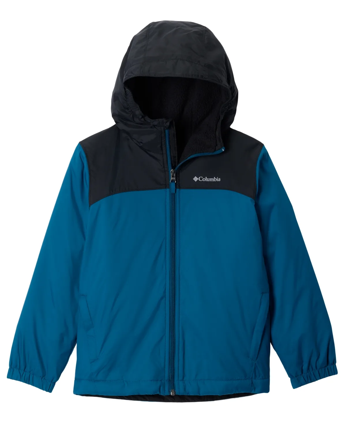 Glennaker II Fleece-Lined Full-Zip Hooded Rain Jacket by Columbia