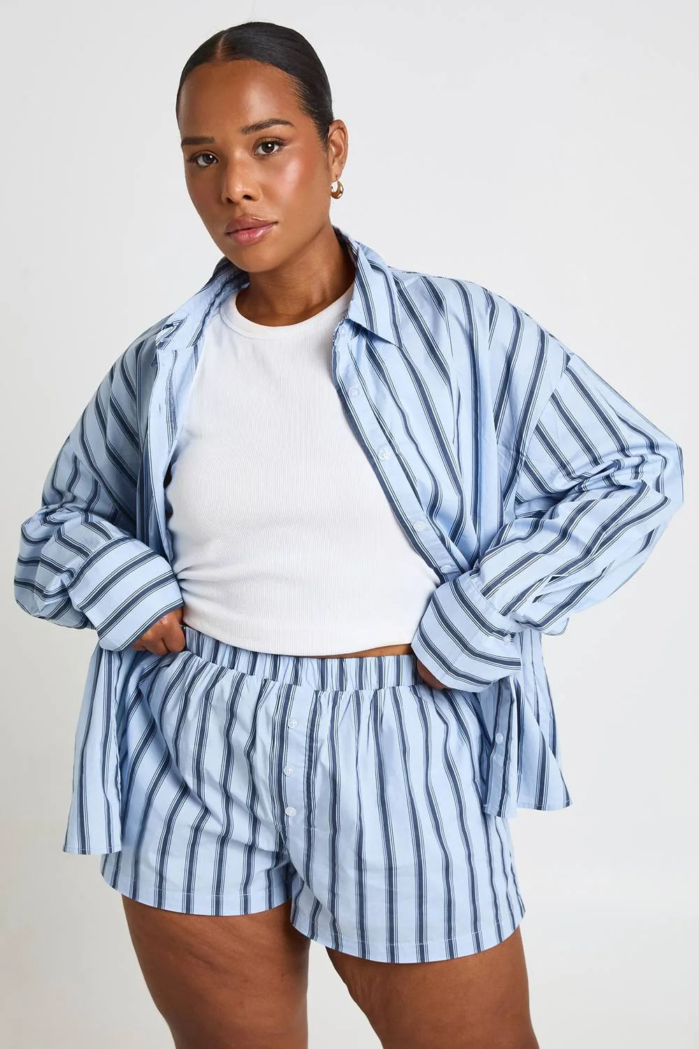Stripe Flippy Shorts
