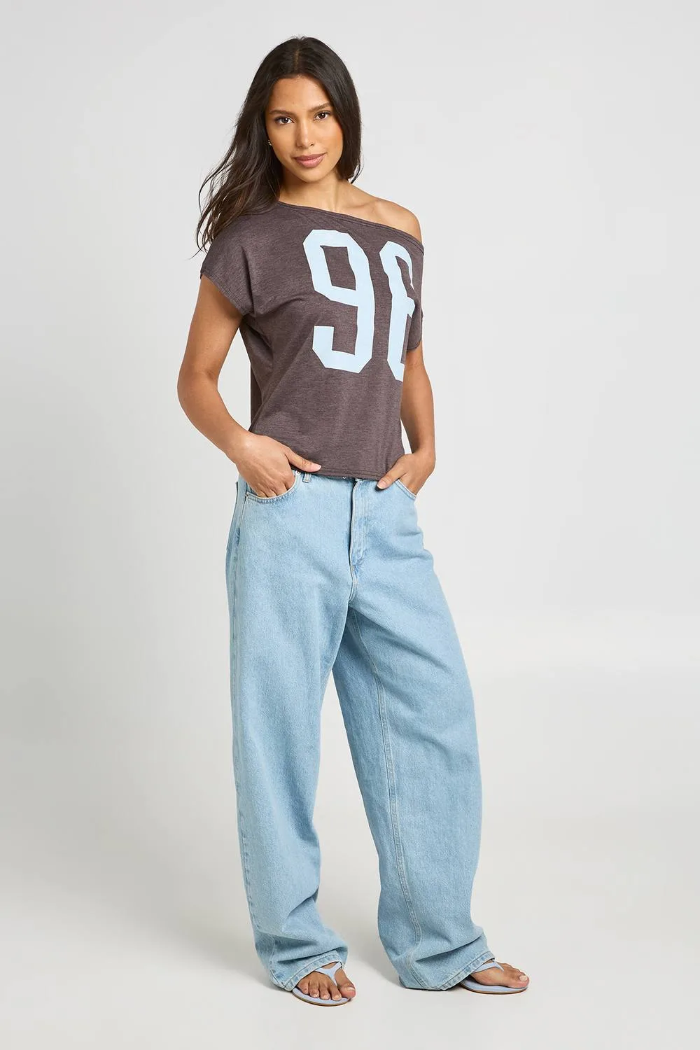 Off the Shoulder 96 Graphic T-Shirt