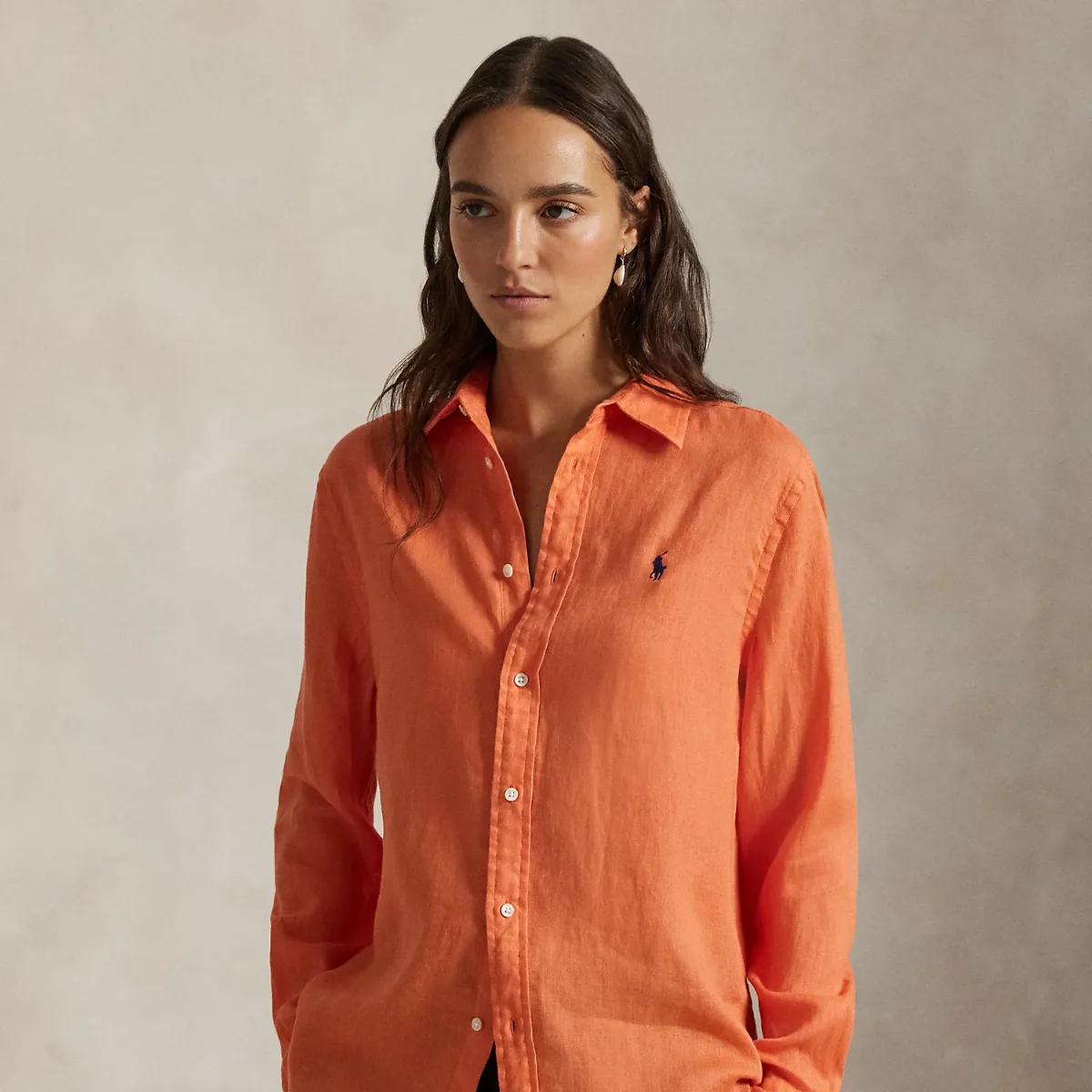 Classic Fit Linen Shirt