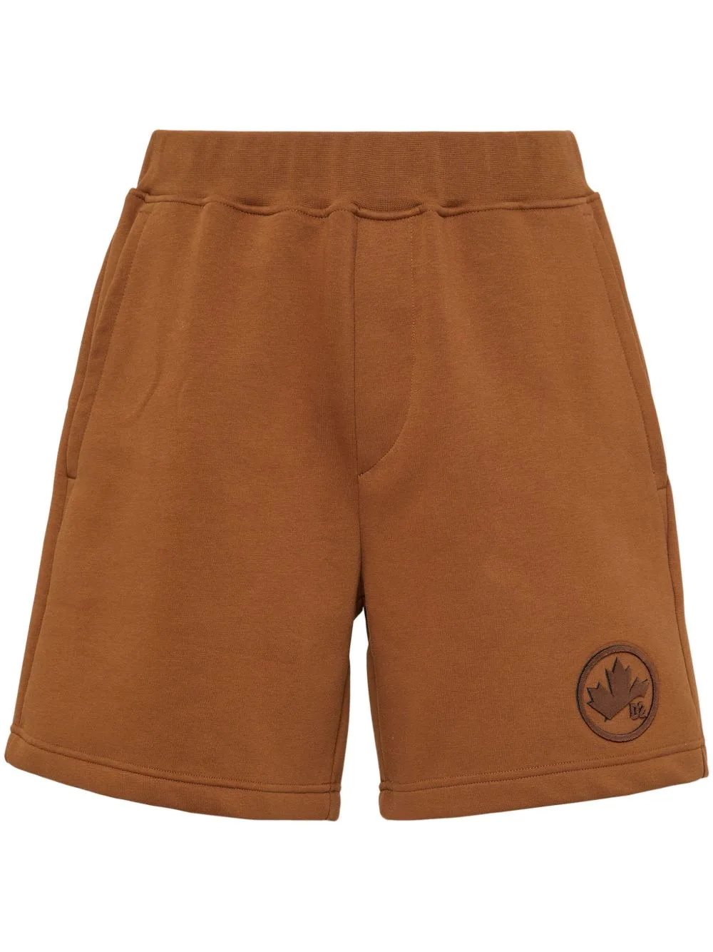 Logo-Appliqué Cotton Track Shorts