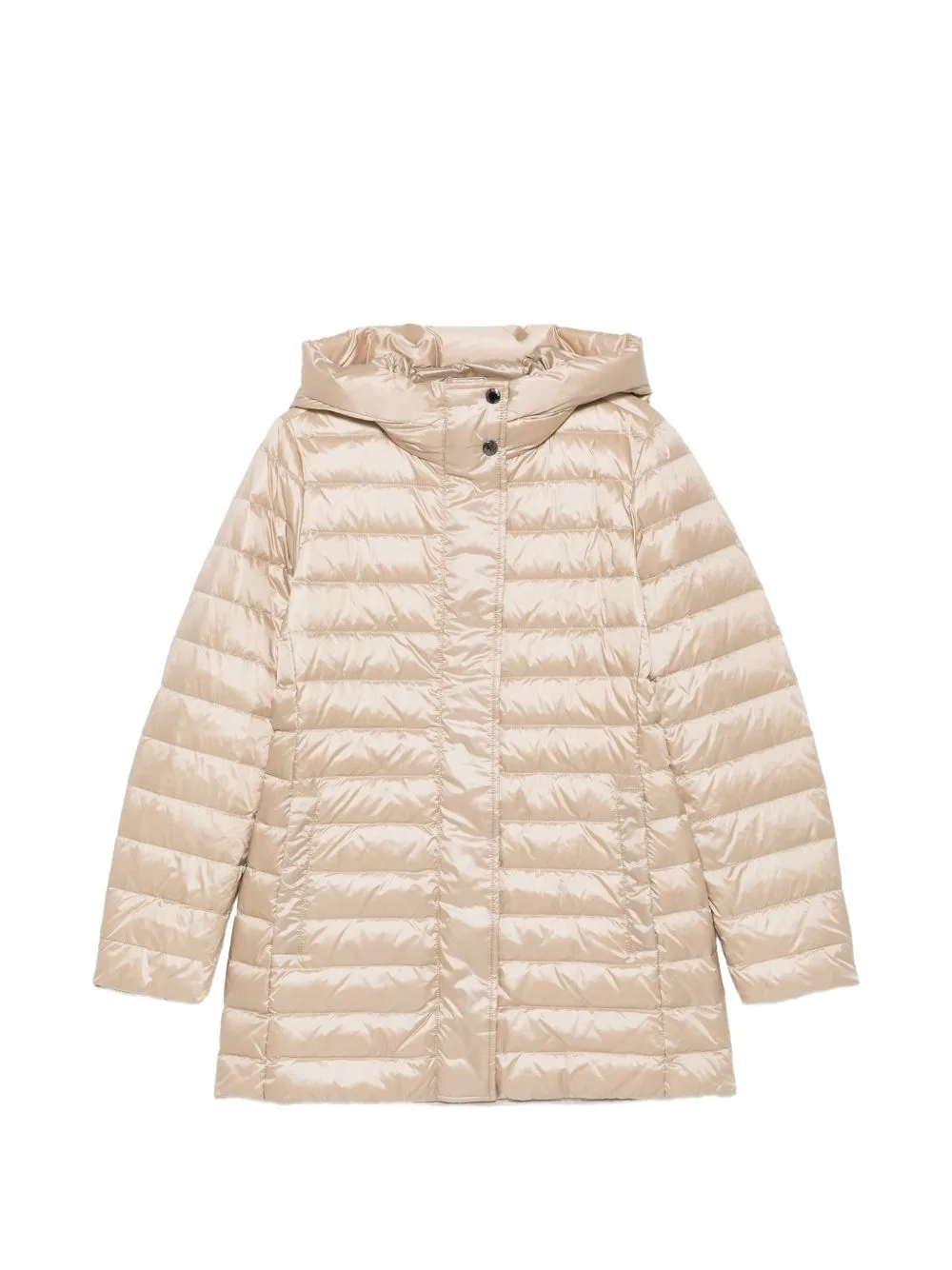 Quilted Hooded Coat