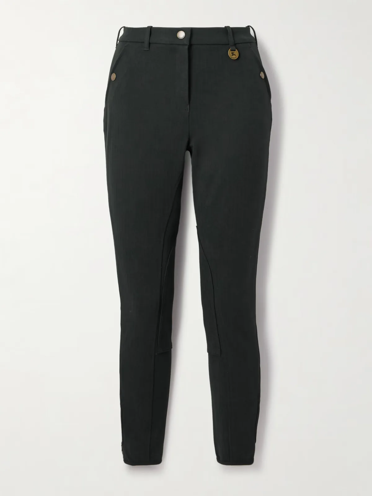 - Stretch-cotton Skinny Pants - by Burberry