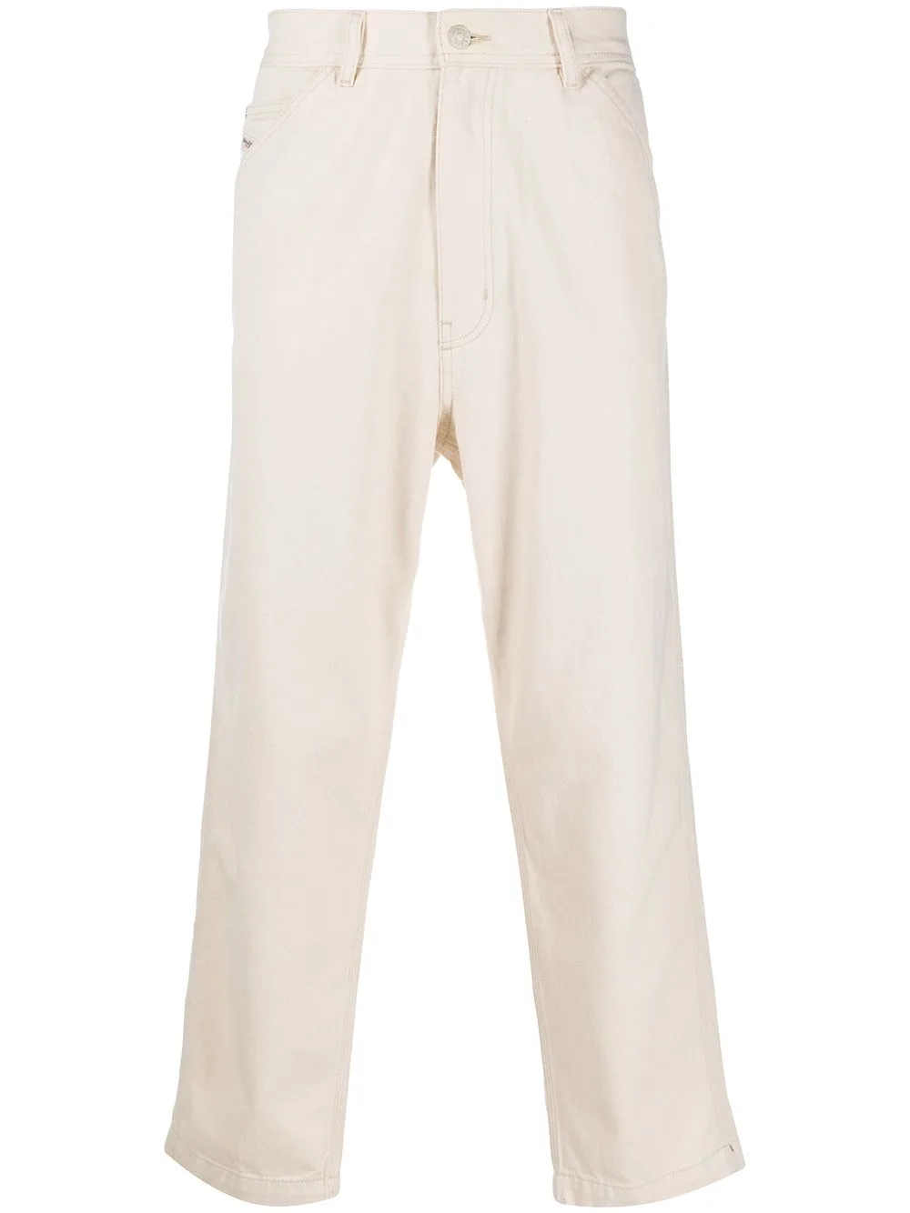 Workwear High-Rise Drop-Crotch Jeans