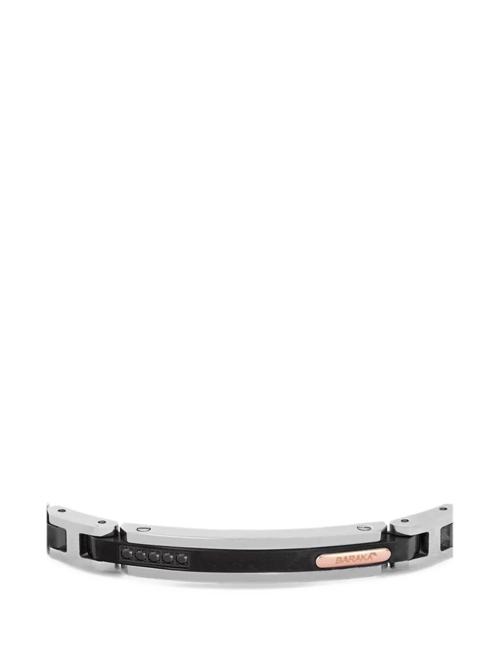 Logo-Engraved Bracelet by Barakà