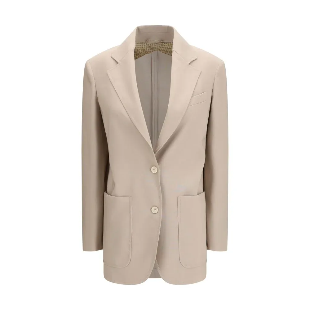 Wool-Blend Blazer