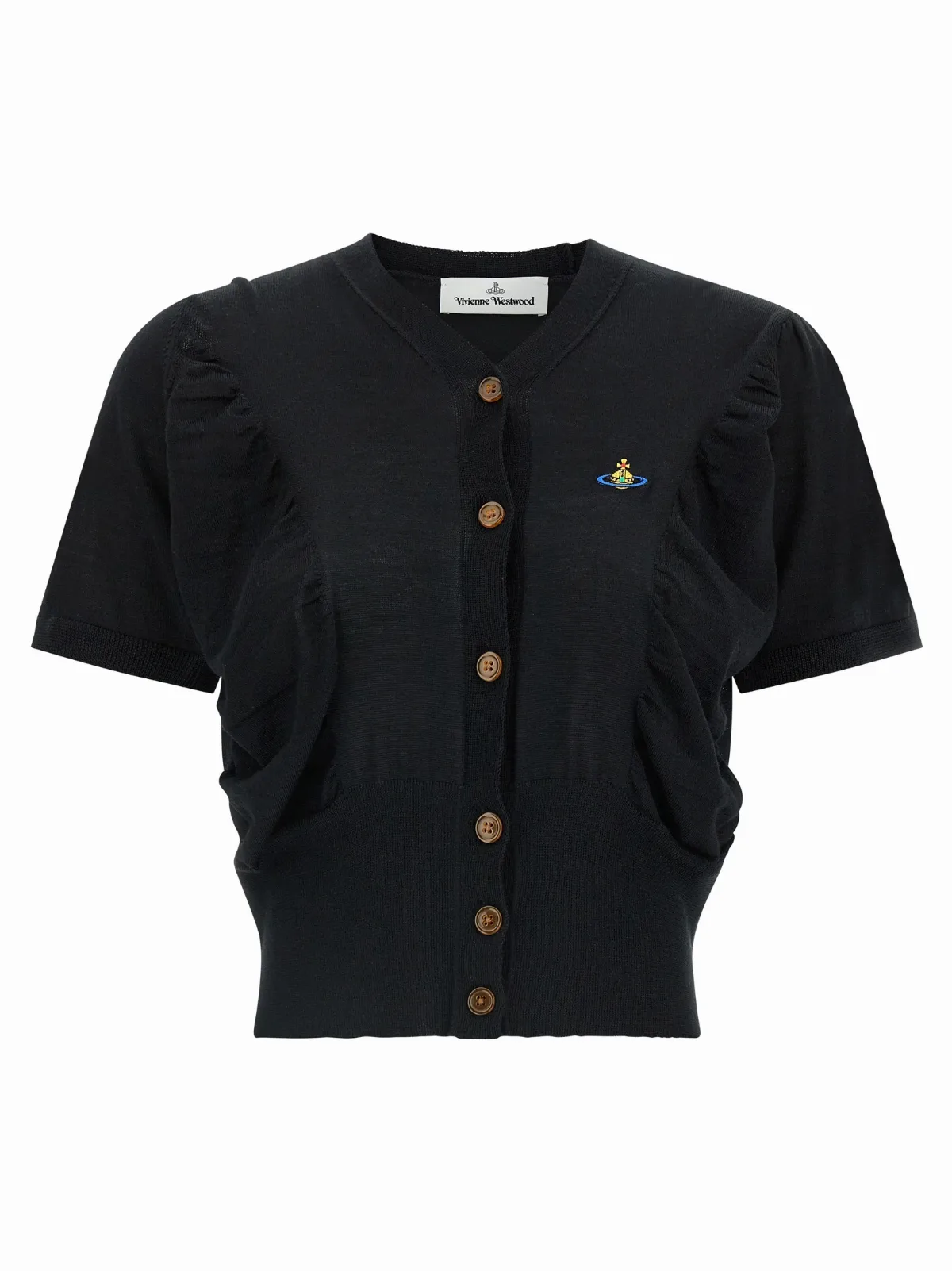 Wool and Silk Blend Cardigan by Vivienne Westwood