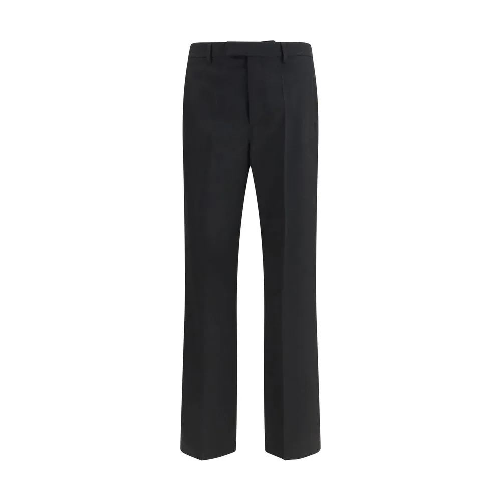 Merino Wool Tailored Trousers