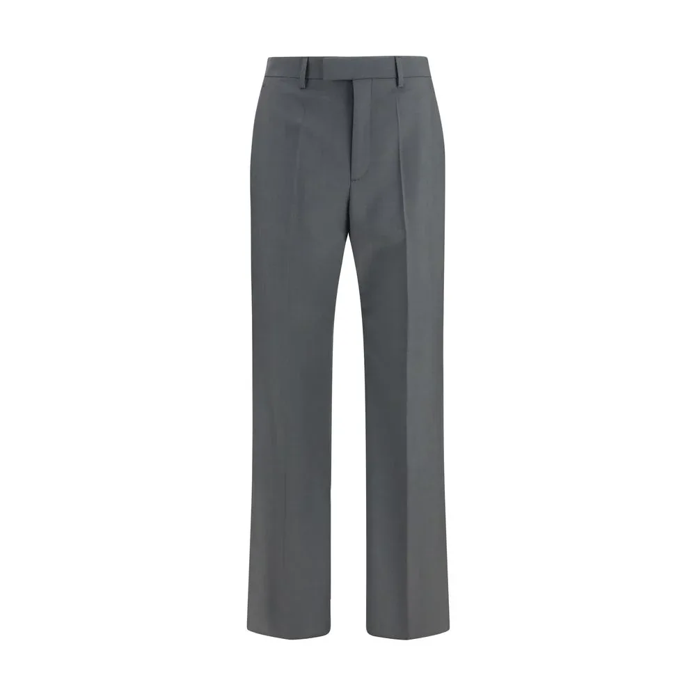 Merino Wool and Mohair Trousers