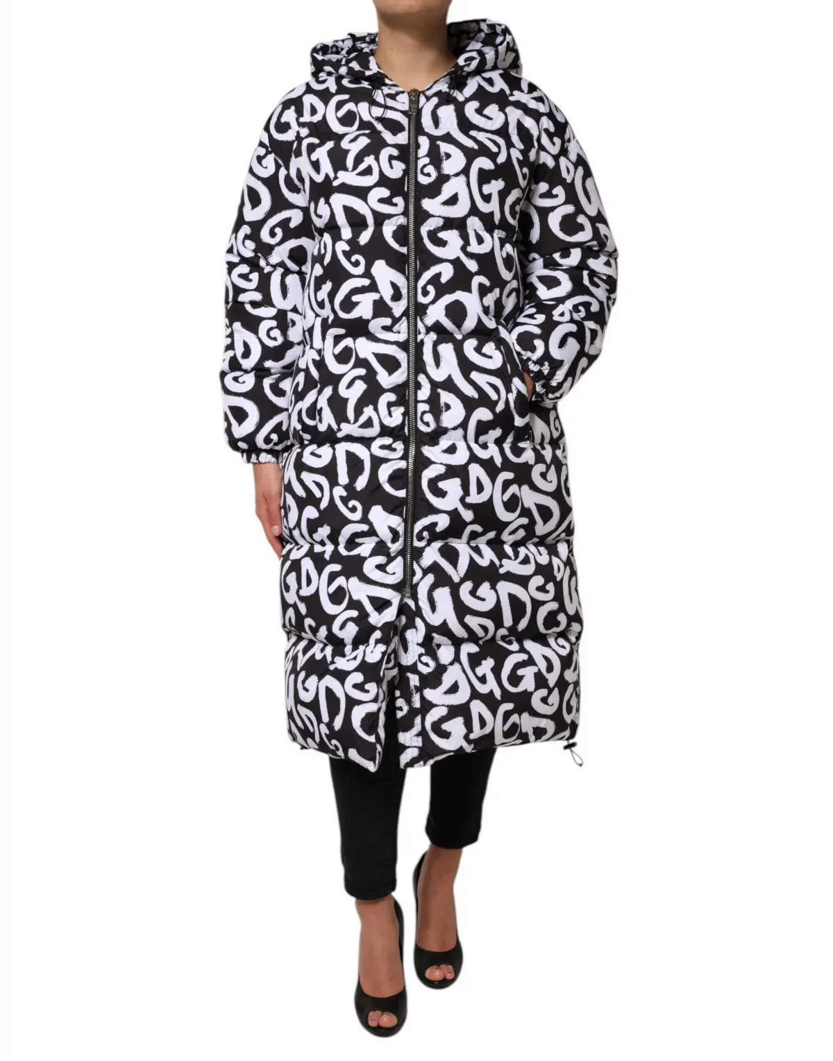 DG Mania Logo Puffer Down Jacket