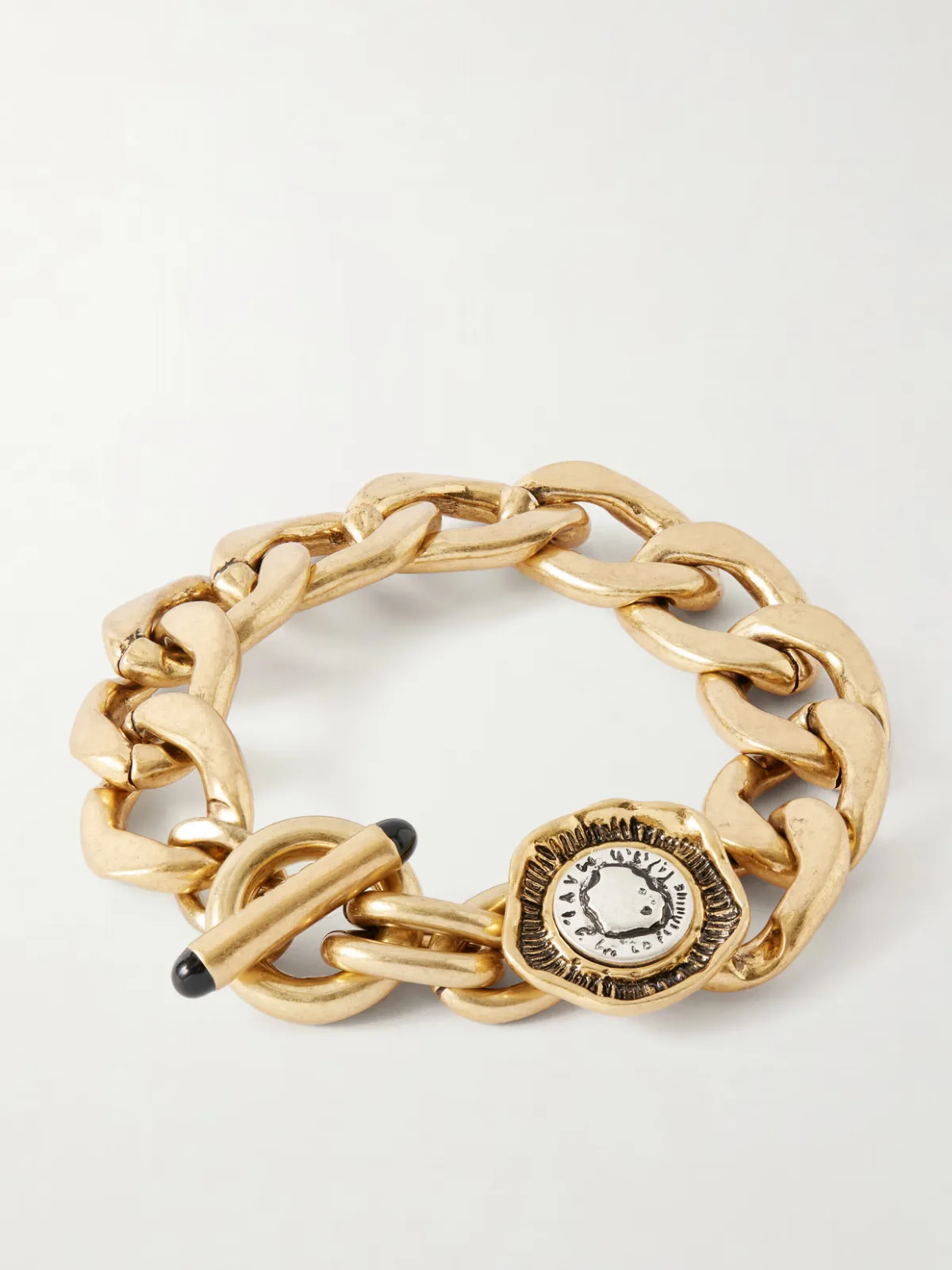 - Flora Gold-plated Sterling Silver Bracelet -