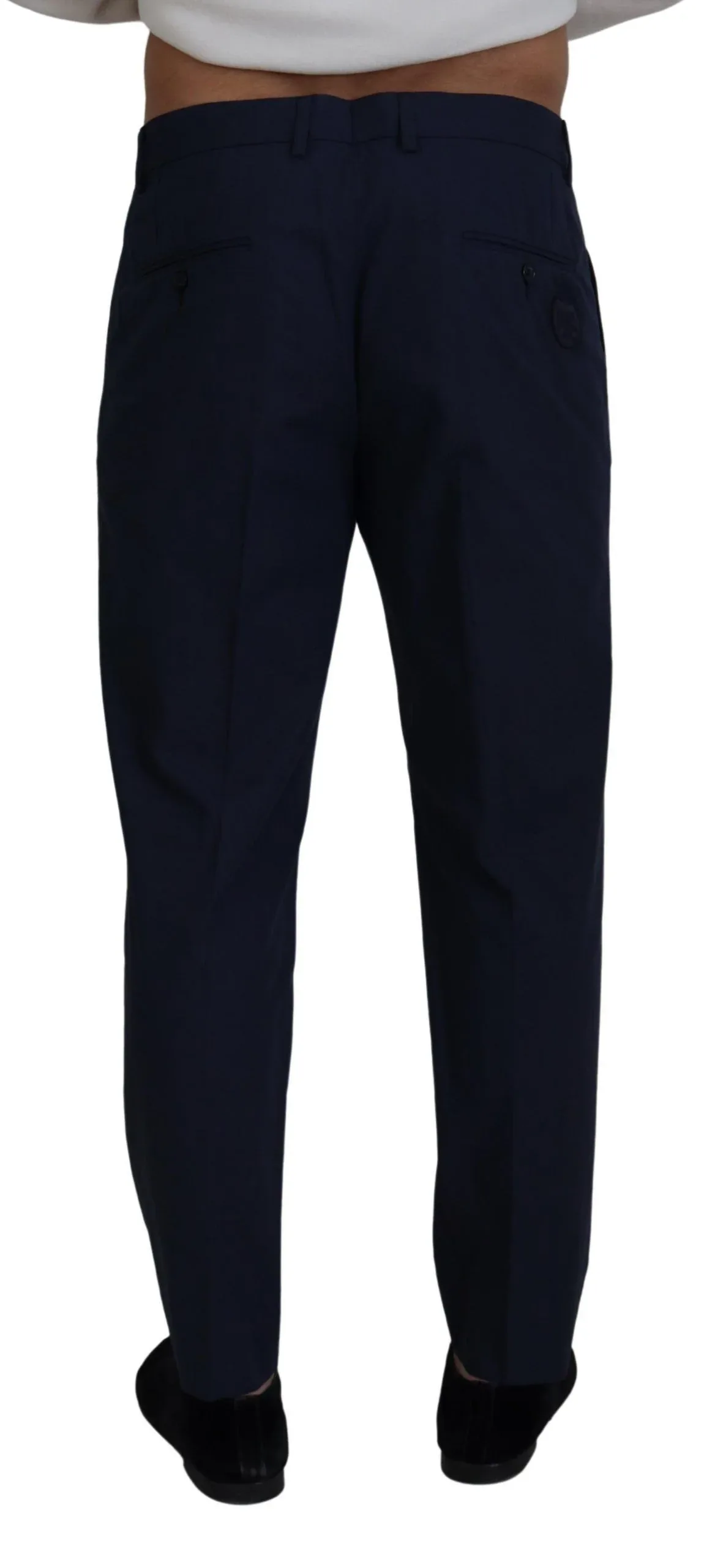 Cotton Slim-Fit Trousers