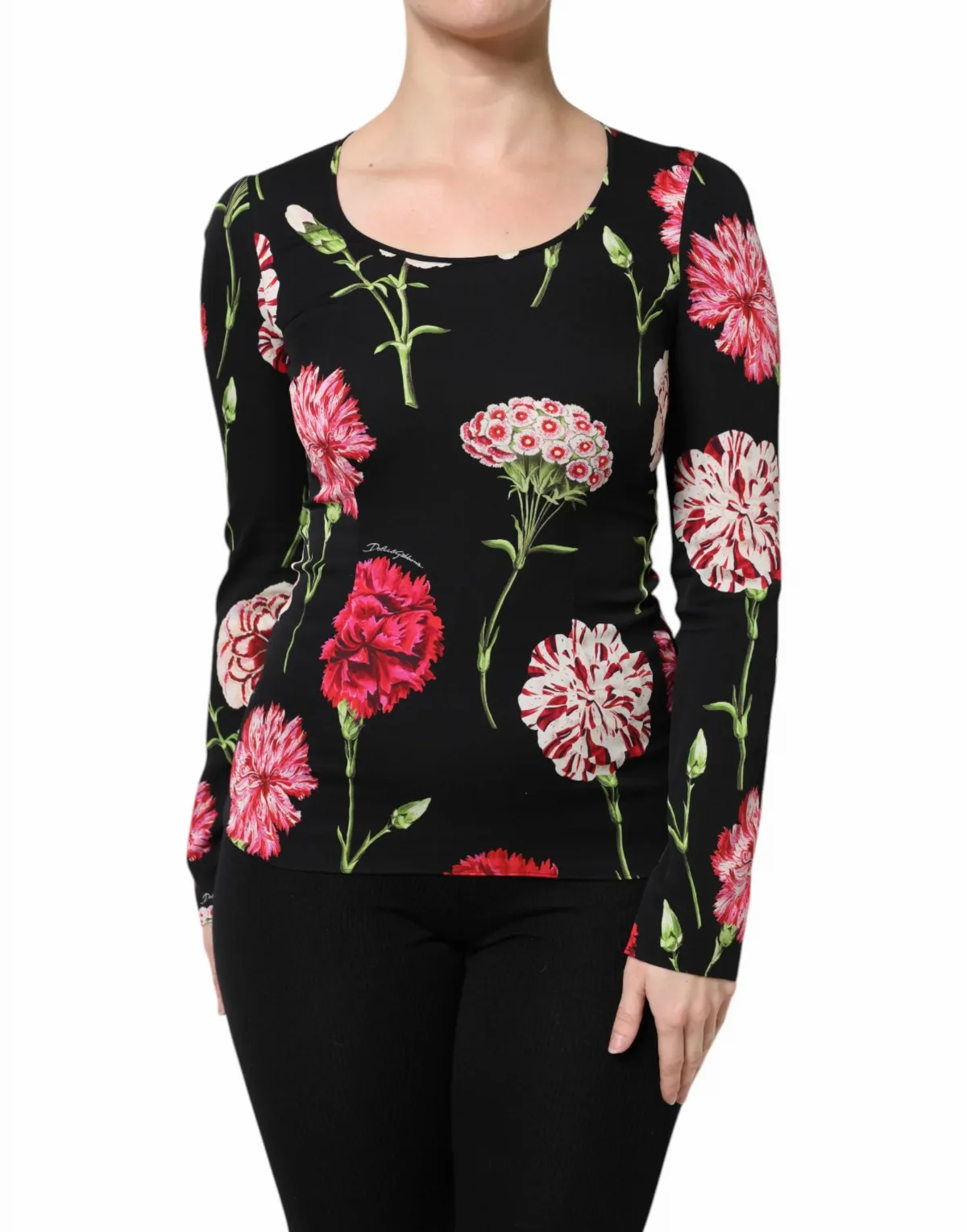 Floral Silk Blouse