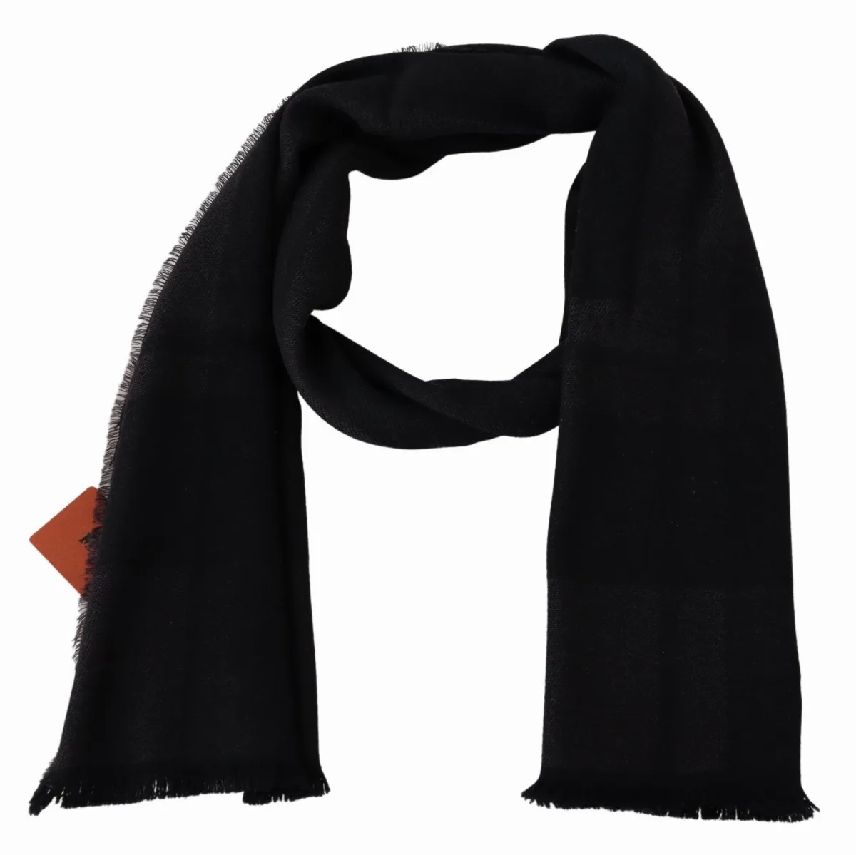 Fringed Wool Scarf