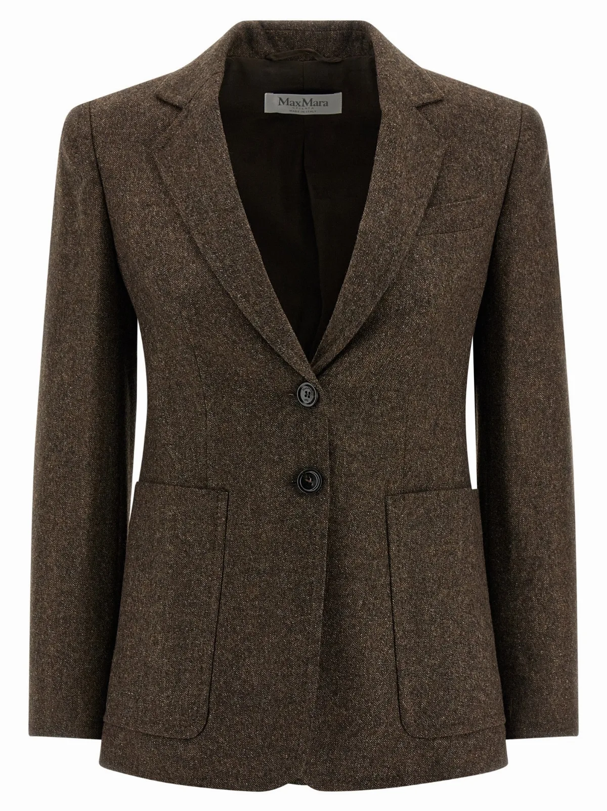 Virgin Wool Tweed Blazer