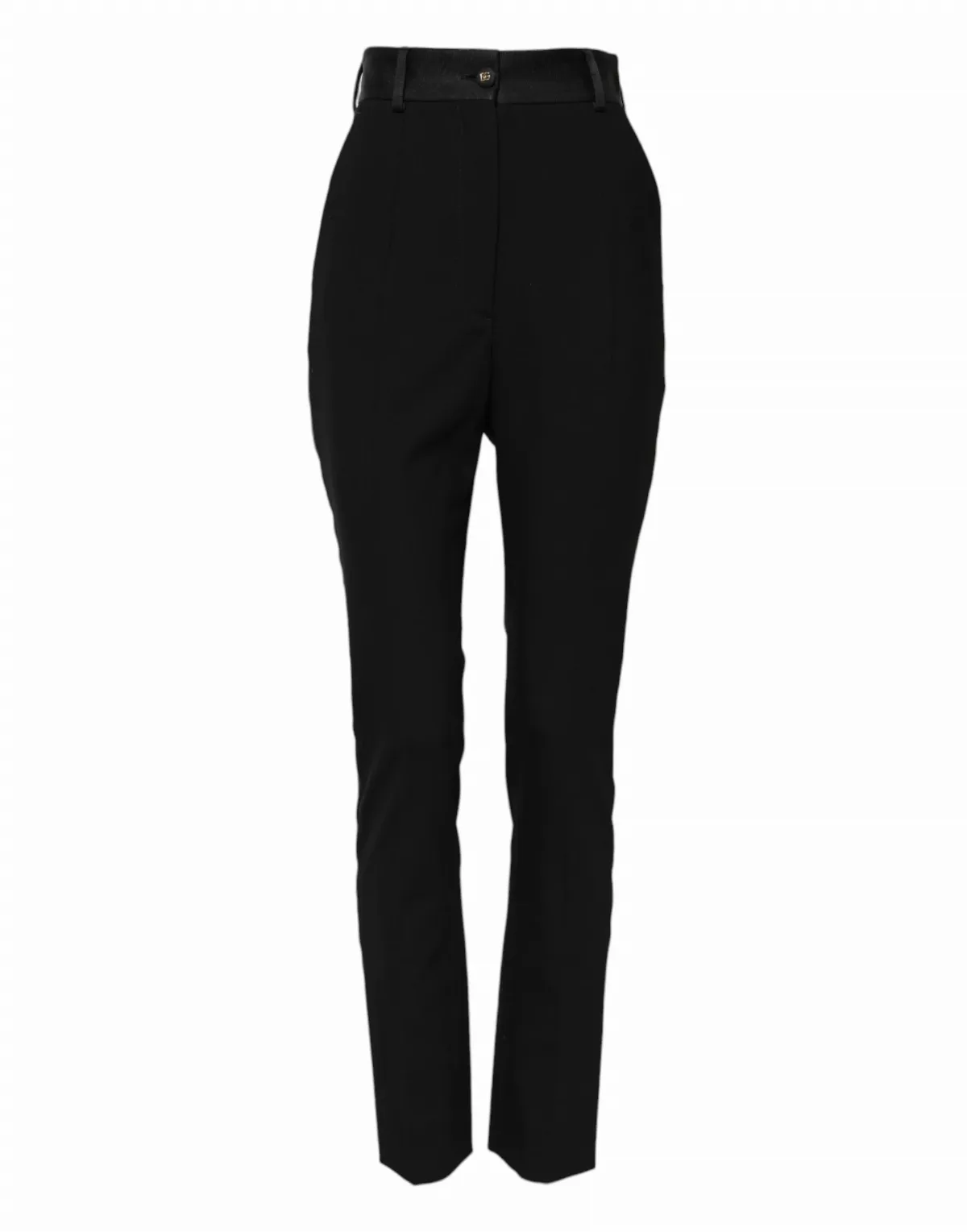 Virgin Wool High Waist Trousers